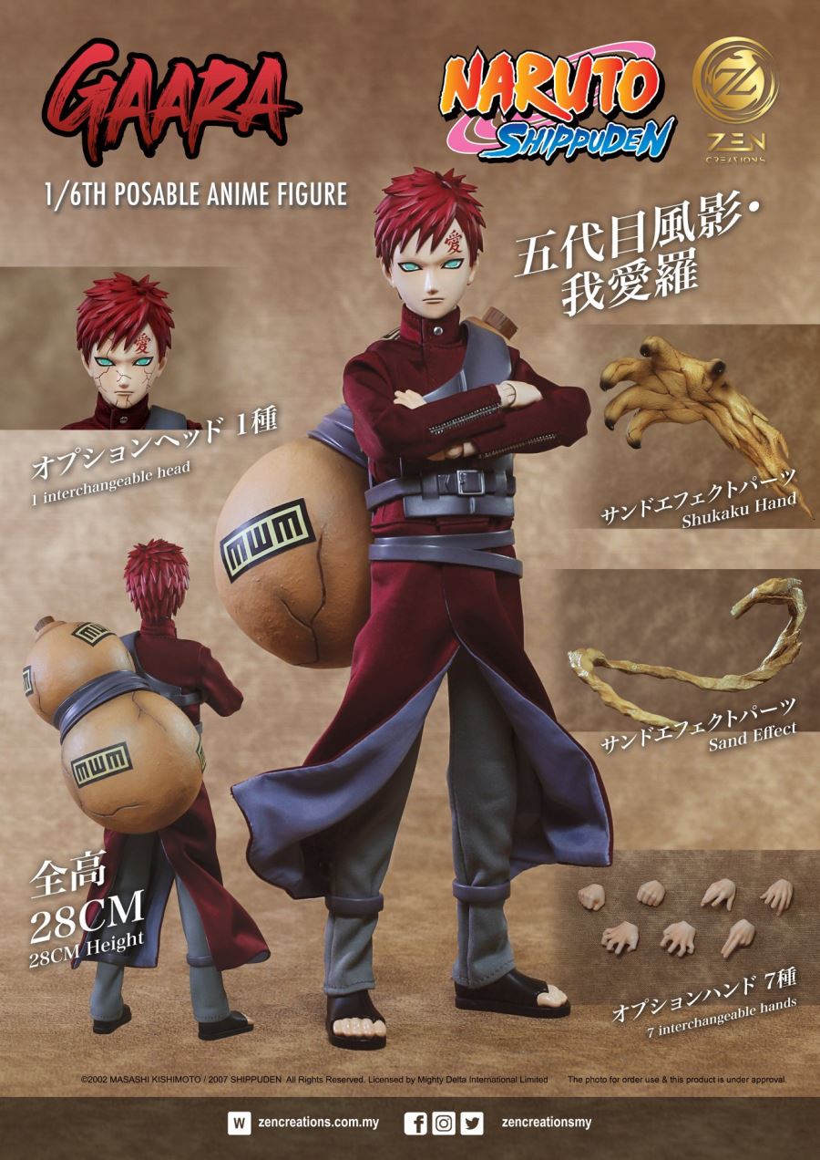 Naruto Shippuden - Gaara 1/6