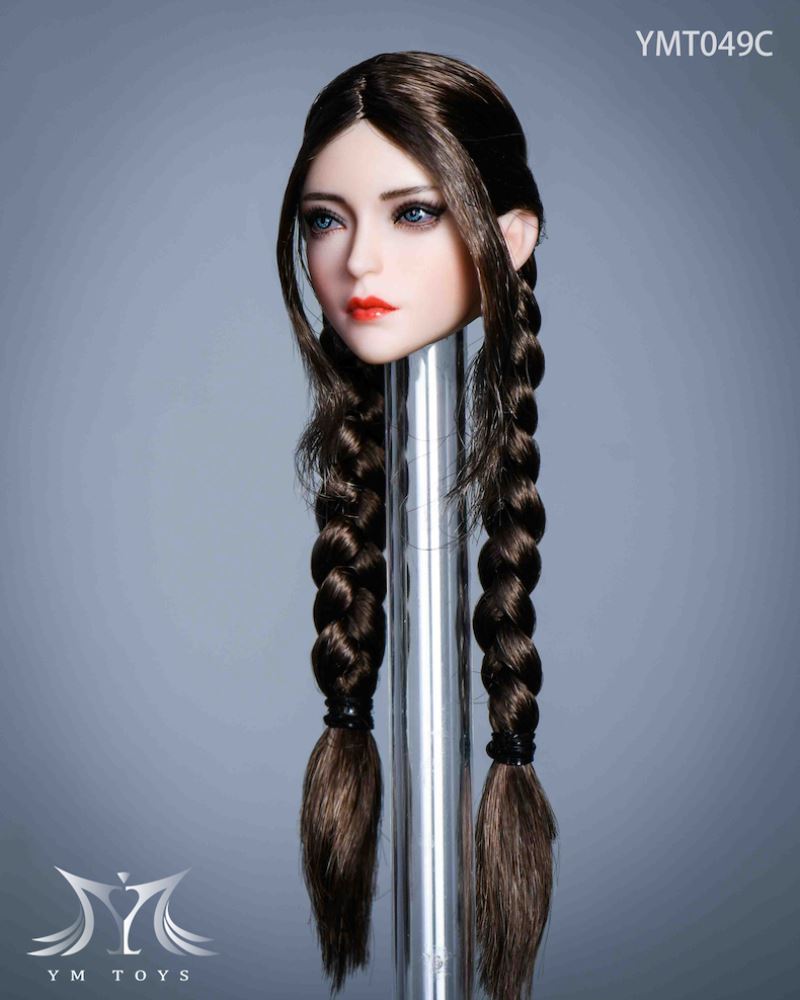 1/6 Asian beauty head carving #YMT049