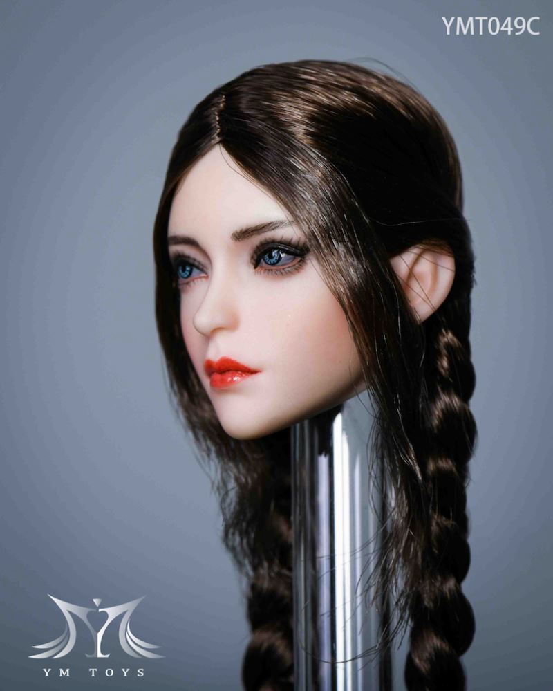 1/6 Asian beauty head carving #YMT049