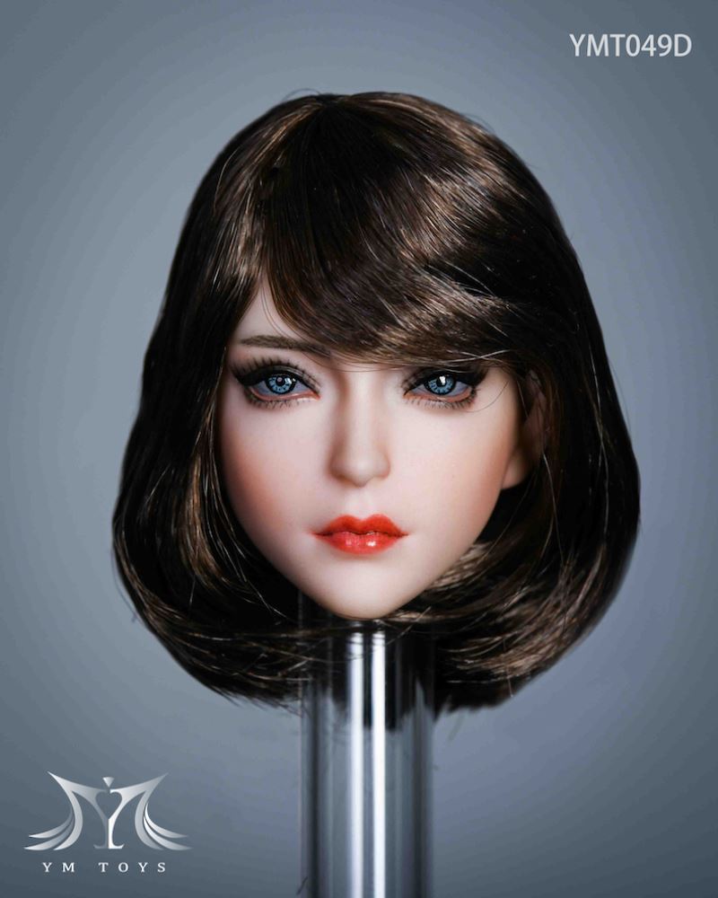 1/6 Asian beauty head carving #YMT049