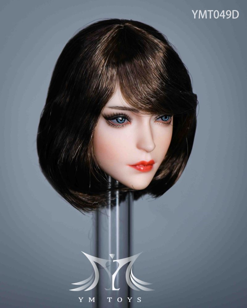 1/6 Asian beauty head carving #YMT049
