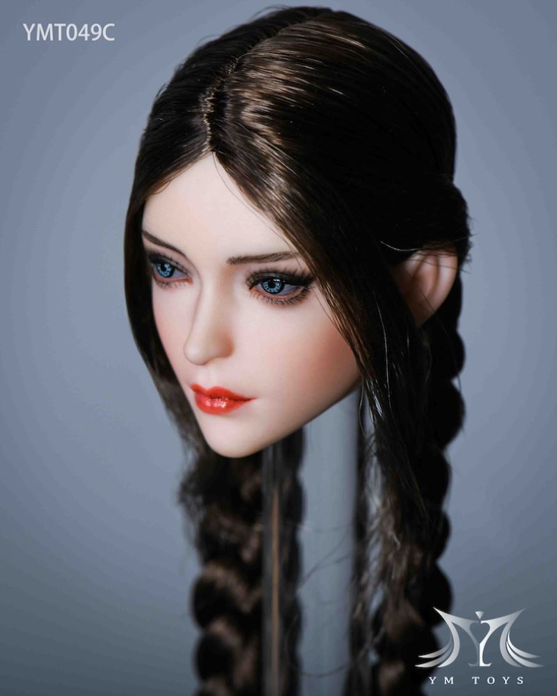 1/6 Asian beauty head carving #YMT049