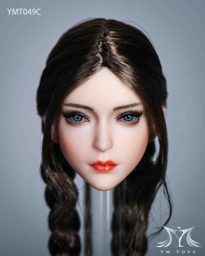 1/6 Asian beauty head carving #YMT049