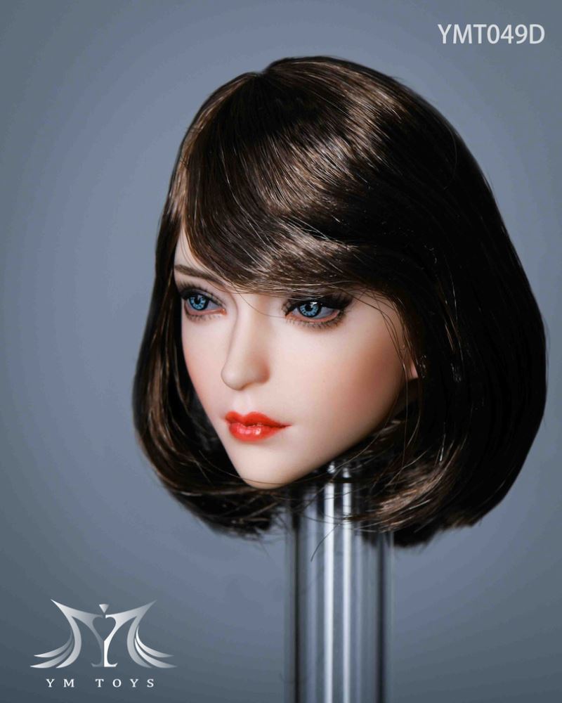 1/6 Asian beauty head carving #YMT049