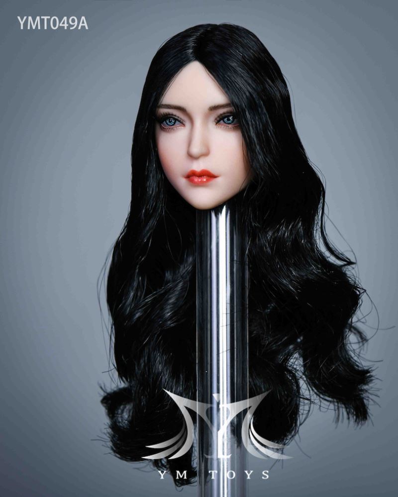 1/6 Asian beauty head carving #YMT049