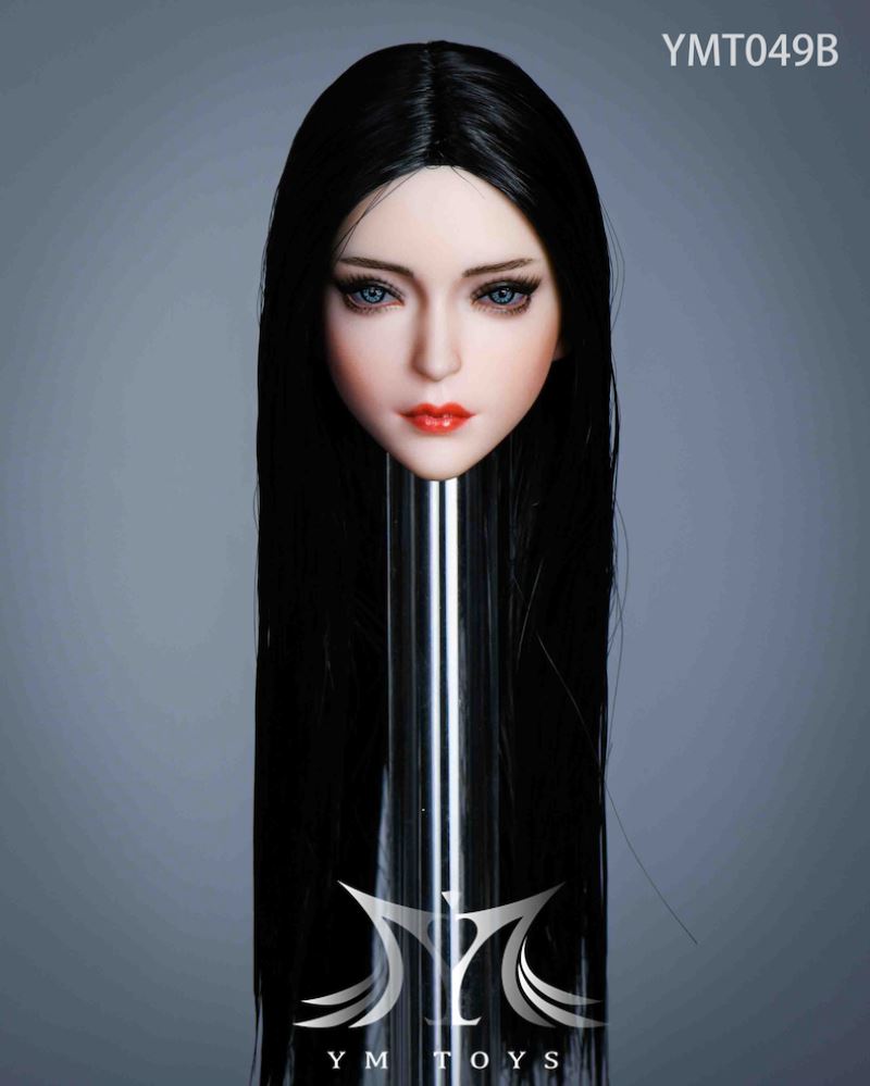 1/6 Asian beauty head carving #YMT049