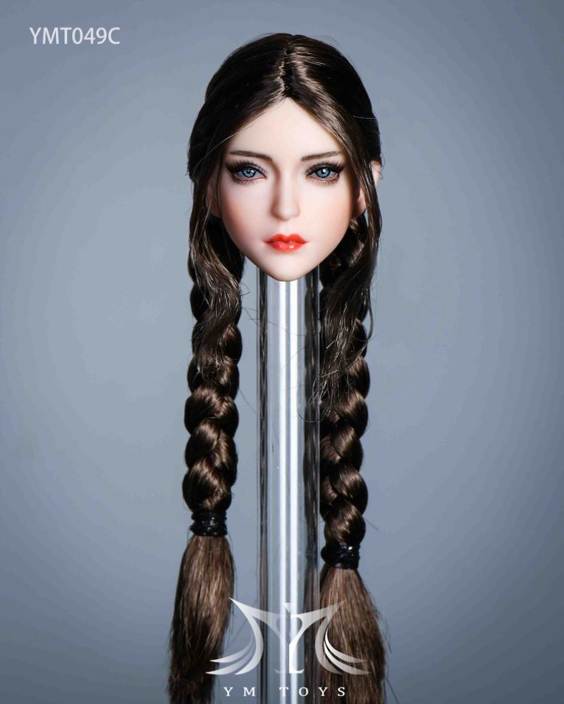 1/6 Asian beauty head carving #YMT049