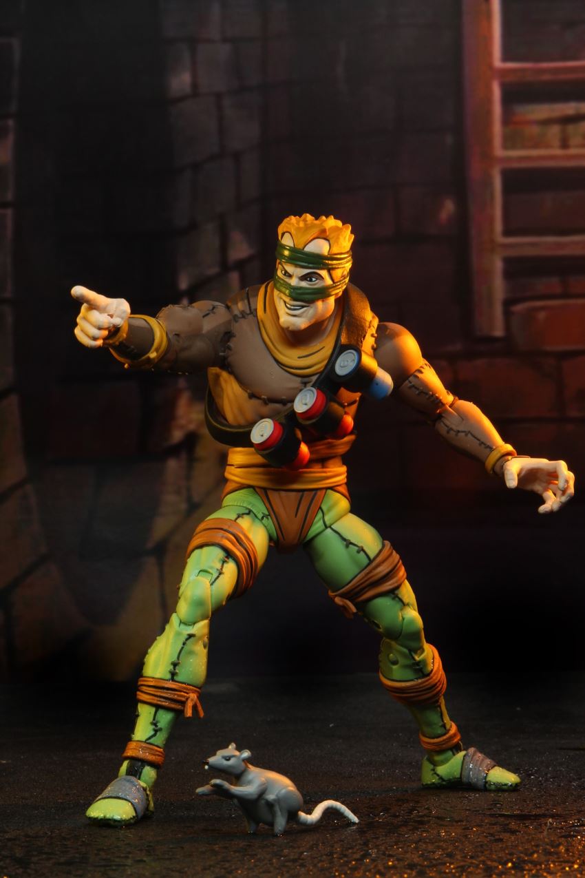 Teenage Mutant Ninja Turtles - Rat King and Verson Fenwick 2-Pack
