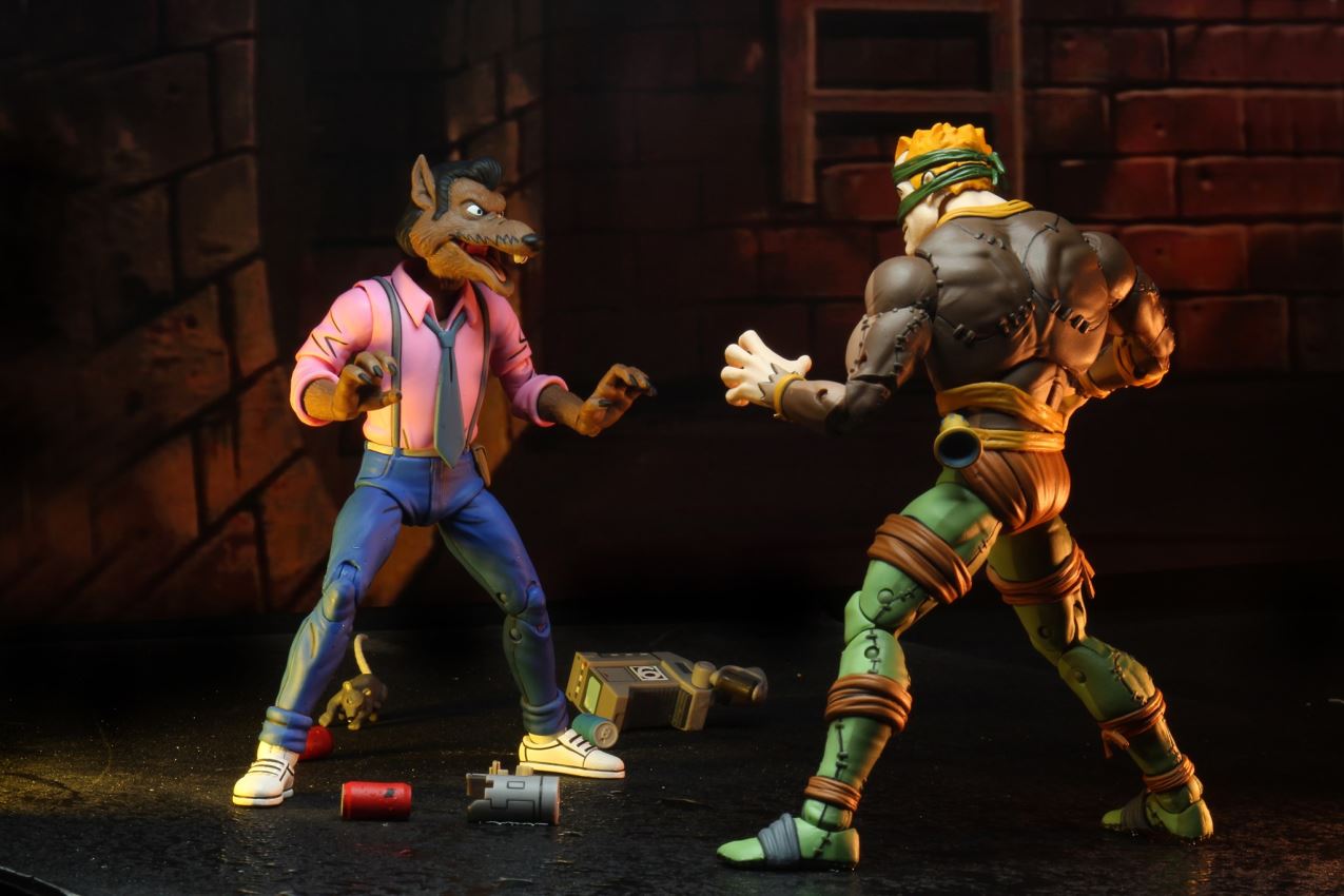 Teenage Mutant Ninja Turtles - Rat King and Verson Fenwick 2-Pack