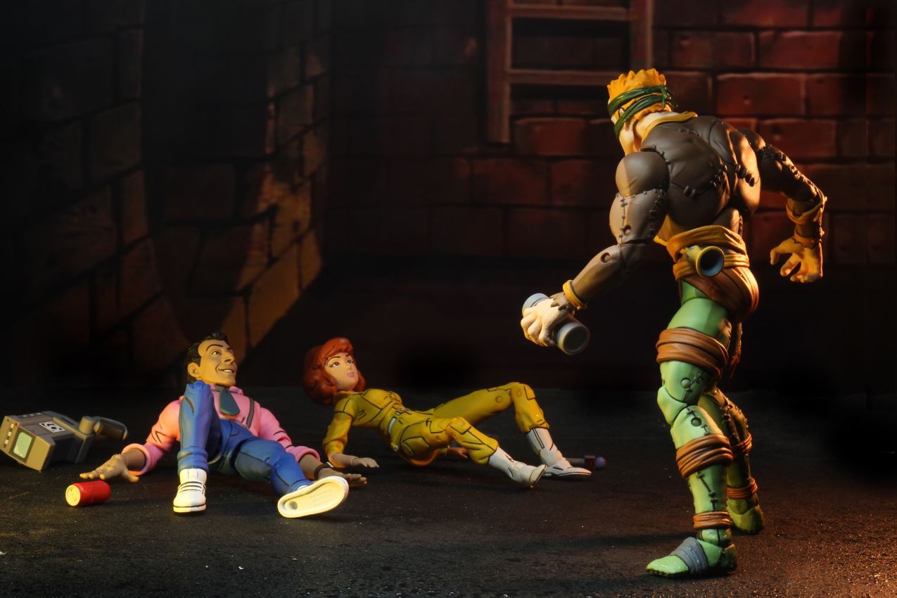 Teenage Mutant Ninja Turtles - Rat King and Verson Fenwick 2-Pack