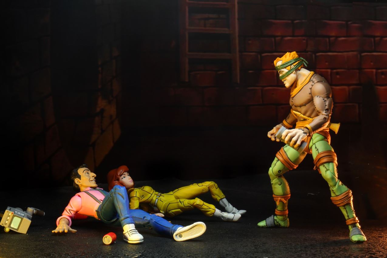 Teenage Mutant Ninja Turtles - Rat King and Verson Fenwick 2-Pack