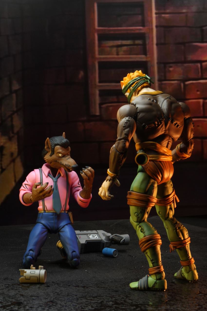 Teenage Mutant Ninja Turtles - Rat King and Verson Fenwick 2-Pack