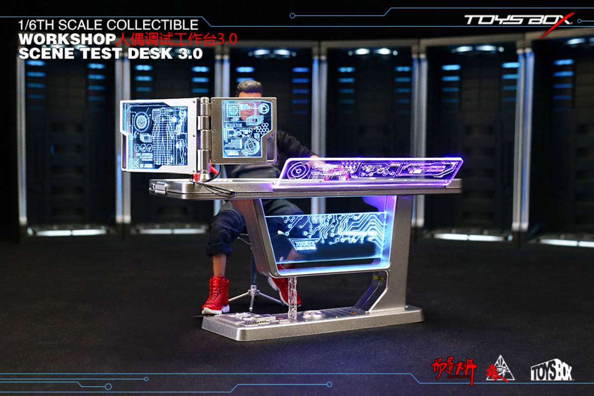 1/6 WORKSHOP SCENE TEST DESK 3.0