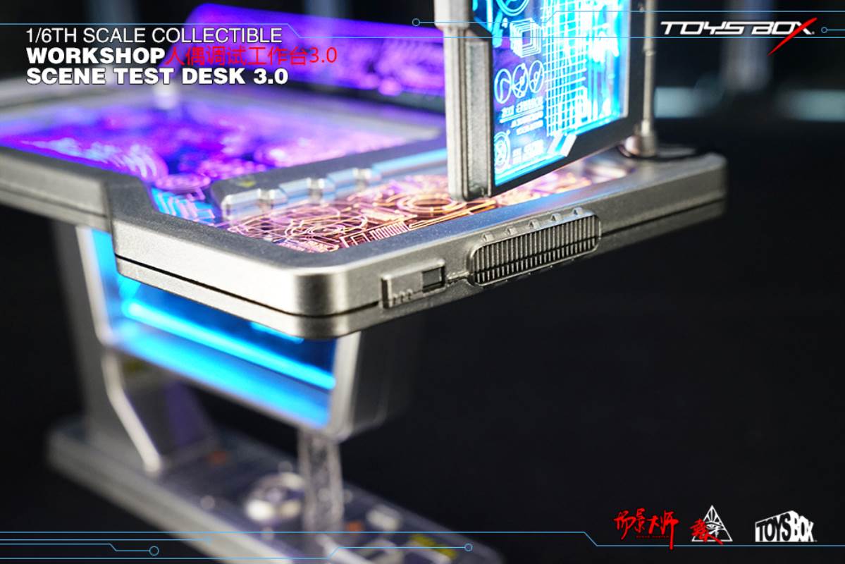 1/6 WORKSHOP SCENE TEST DESK 3.0