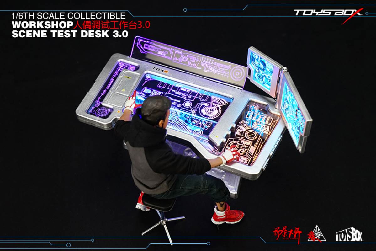 1/6 WORKSHOP SCENE TEST DESK 3.0