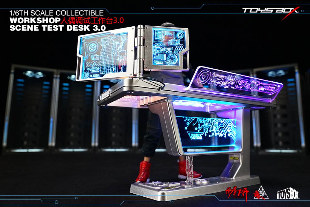 1/6 WORKSHOP SCENE TEST DESK 3.0
