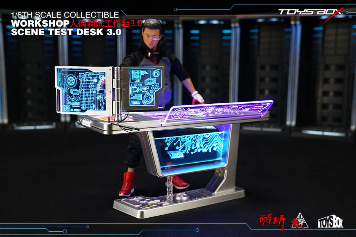 1/6 WORKSHOP SCENE TEST DESK 3.0