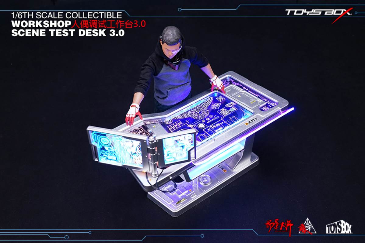1/6 WORKSHOP SCENE TEST DESK 3.0