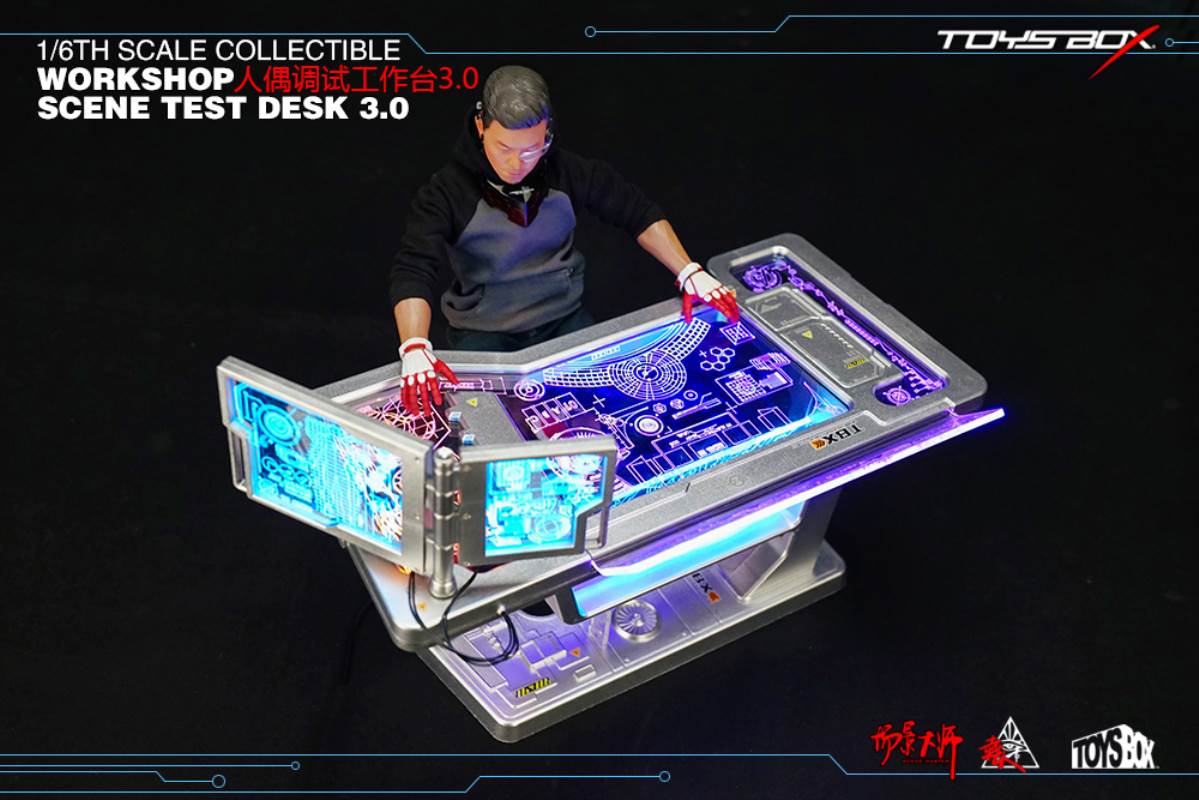 1/6 WORKSHOP SCENE TEST DESK 3.0