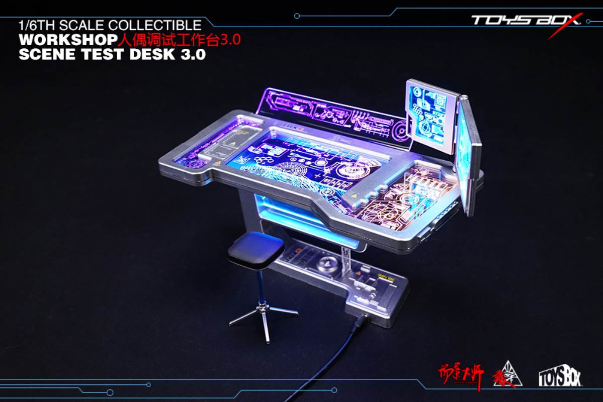 1/6 WORKSHOP SCENE TEST DESK 3.0