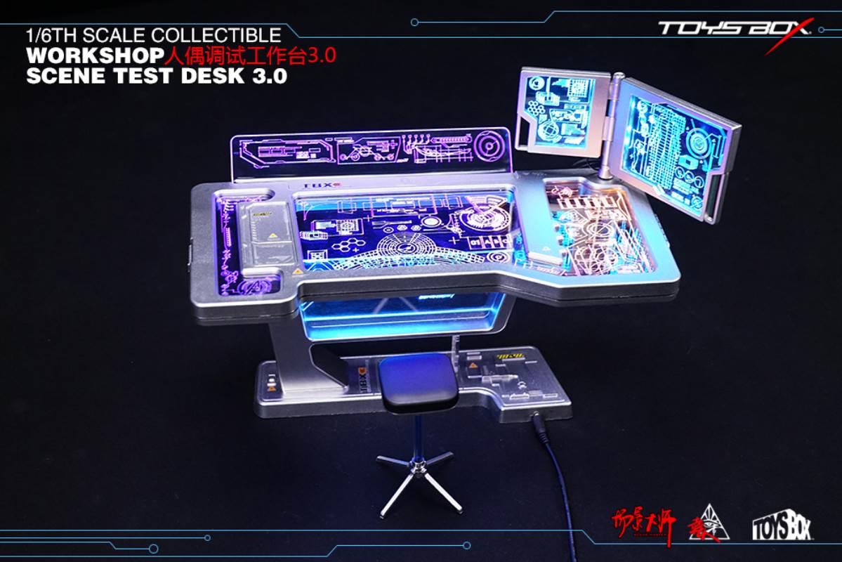 1/6 WORKSHOP SCENE TEST DESK 3.0
