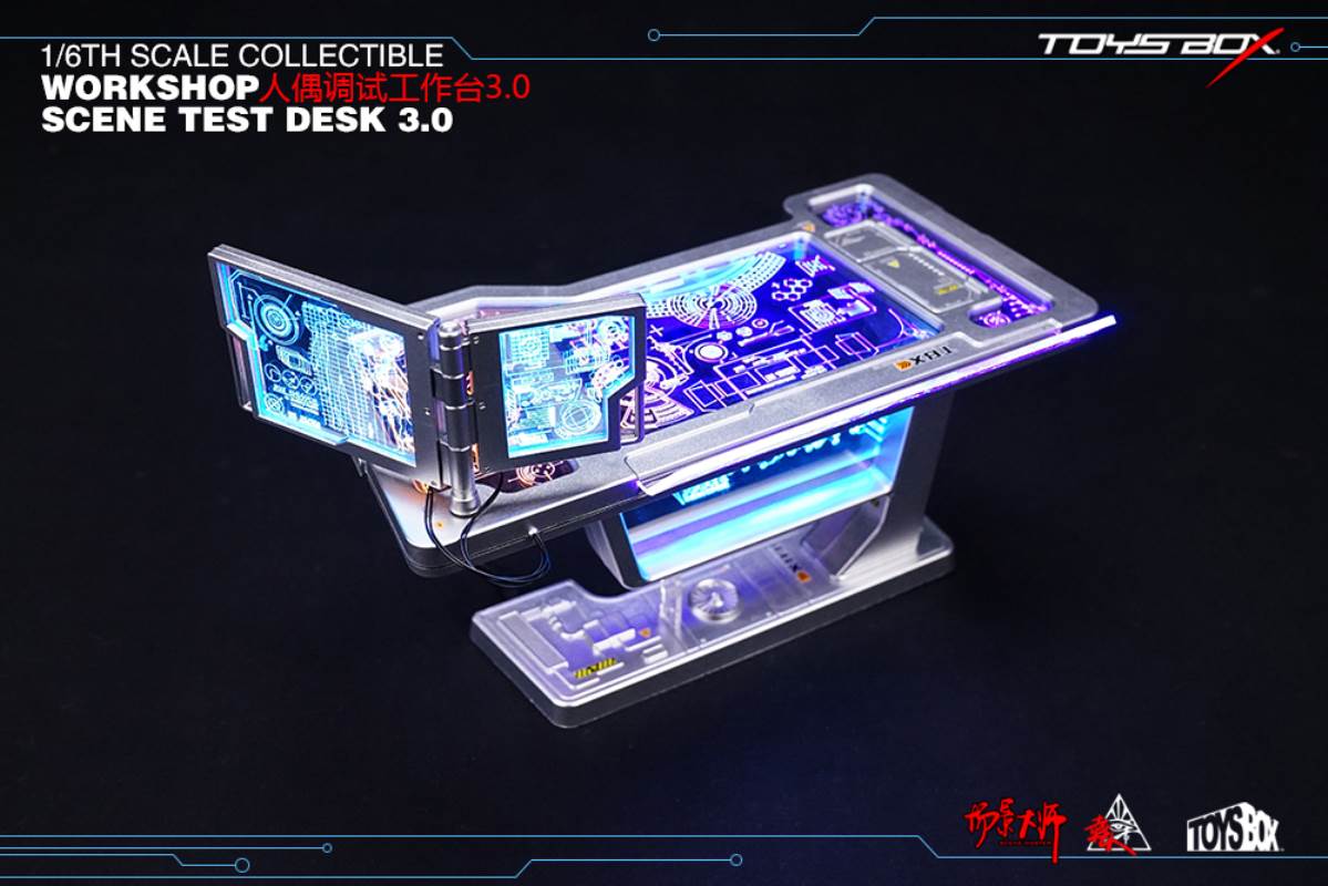 1/6 WORKSHOP SCENE TEST DESK 3.0