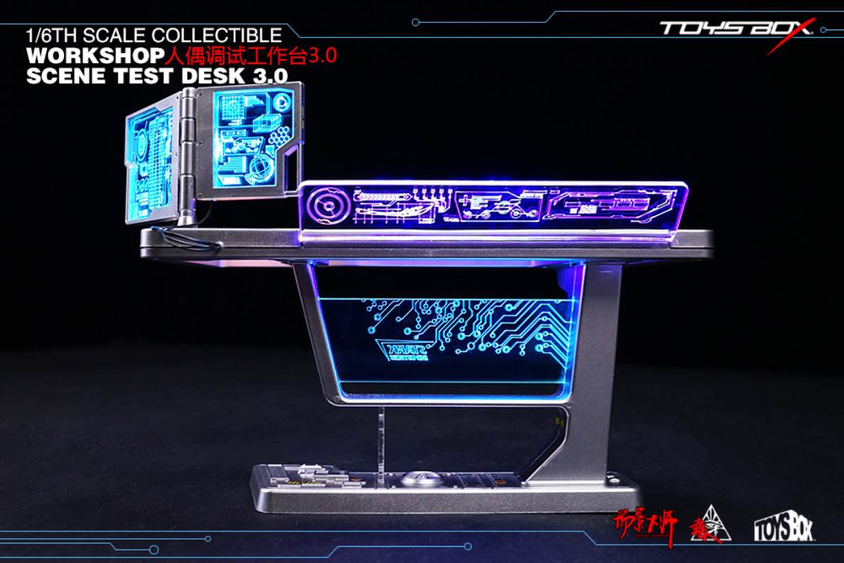 1/6 WORKSHOP SCENE TEST DESK 3.0
