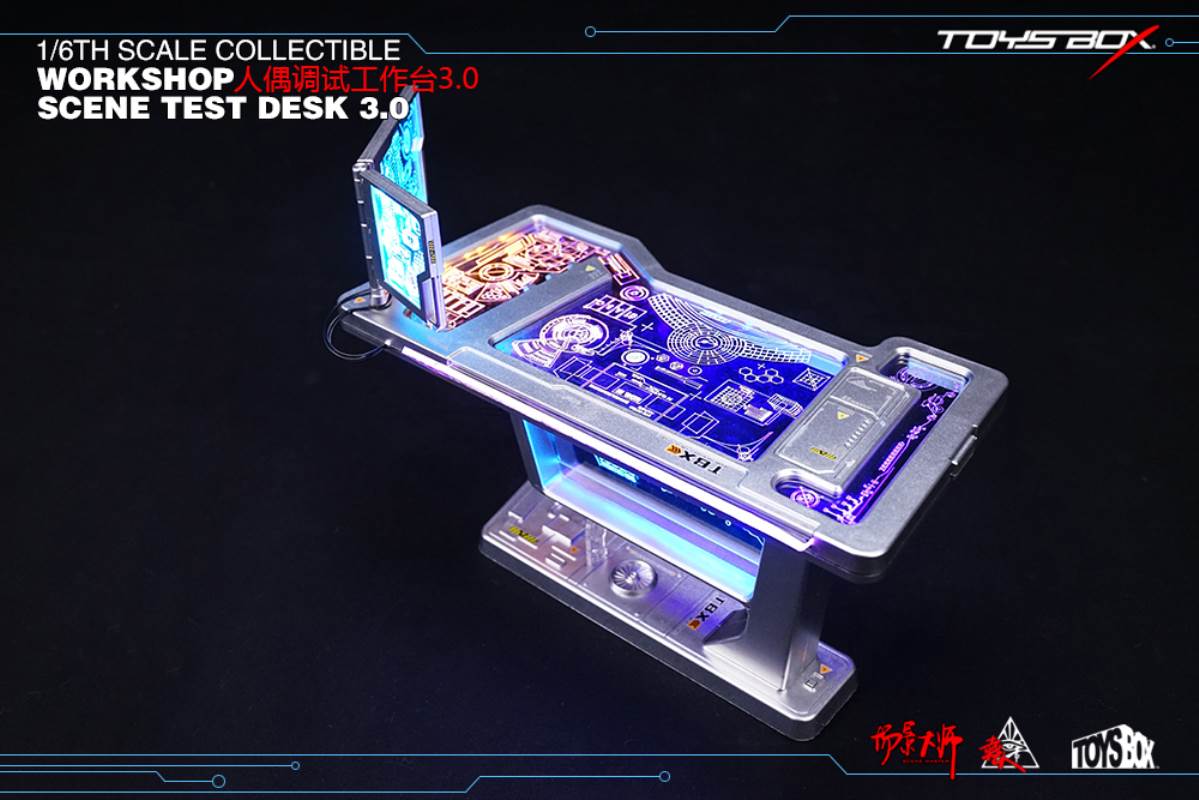 1/6 WORKSHOP SCENE TEST DESK 3.0