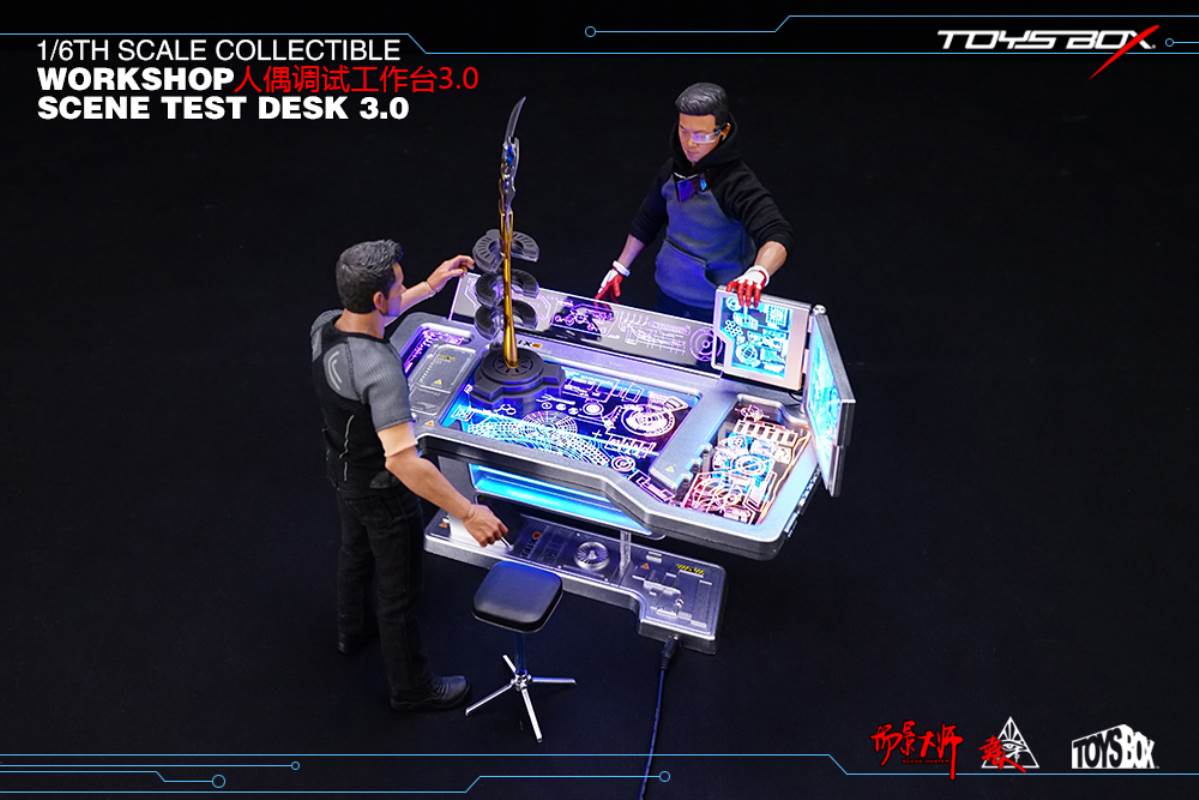 1/6 WORKSHOP SCENE TEST DESK 3.0