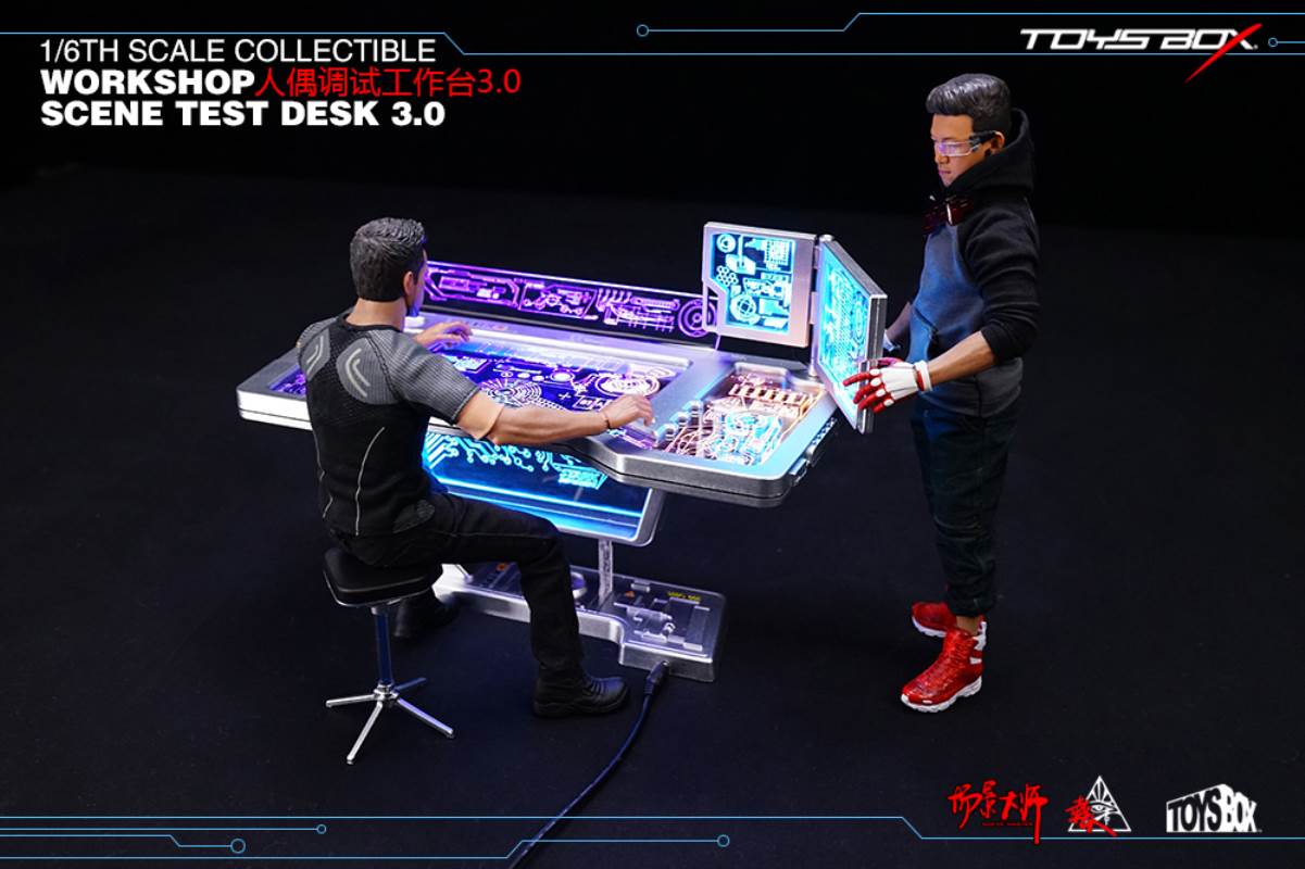 1/6 WORKSHOP SCENE TEST DESK 3.0