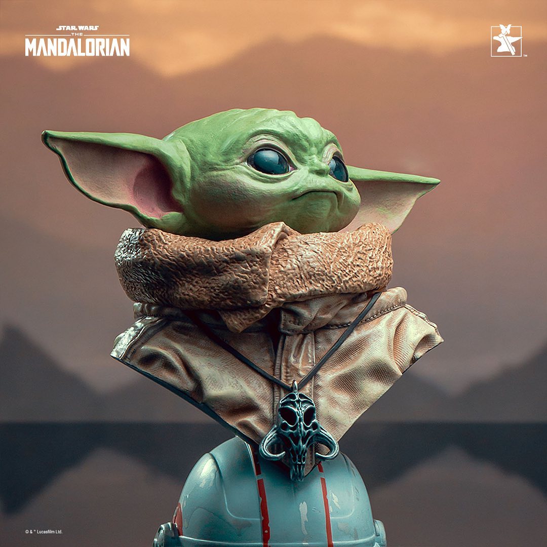 The Mandalorian - The Child Legends in 3-Dimensions Bust 1/2