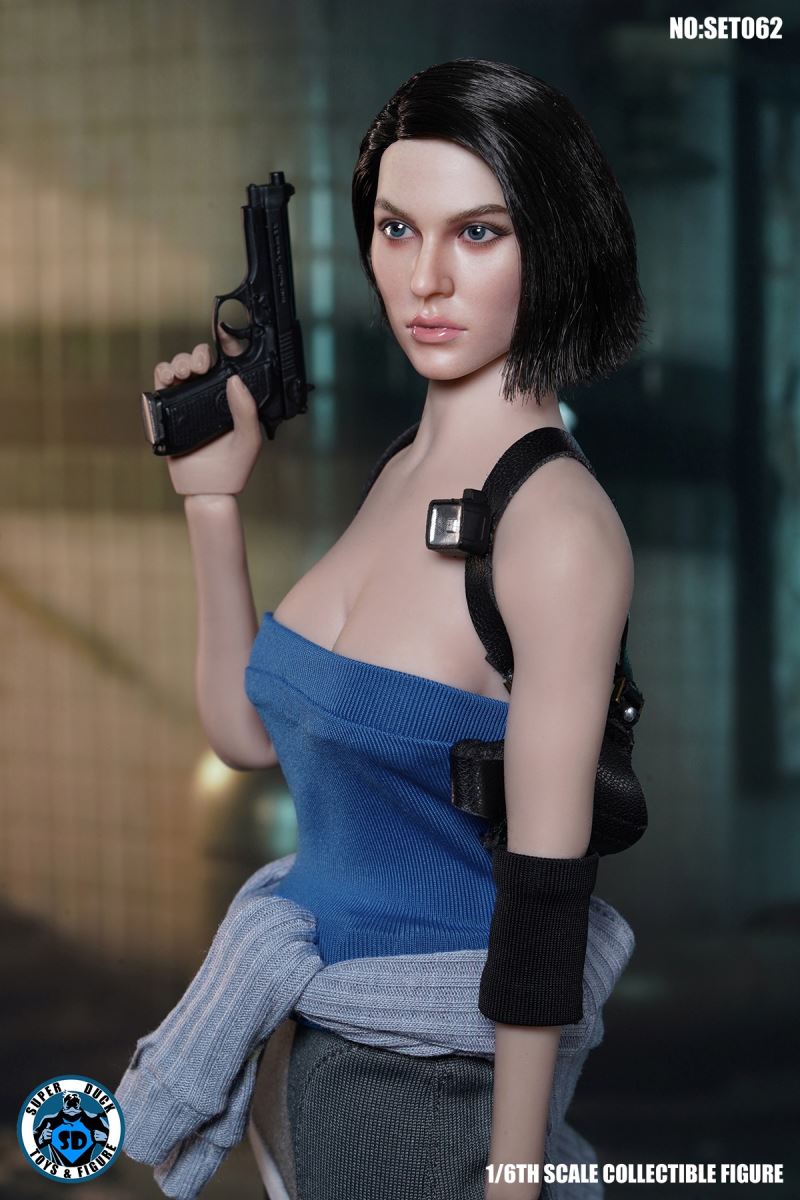 1/6 biochemical female special police (face template)