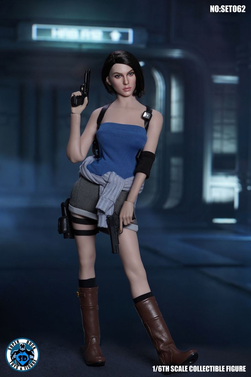 1/6 biochemical female special police (face template)