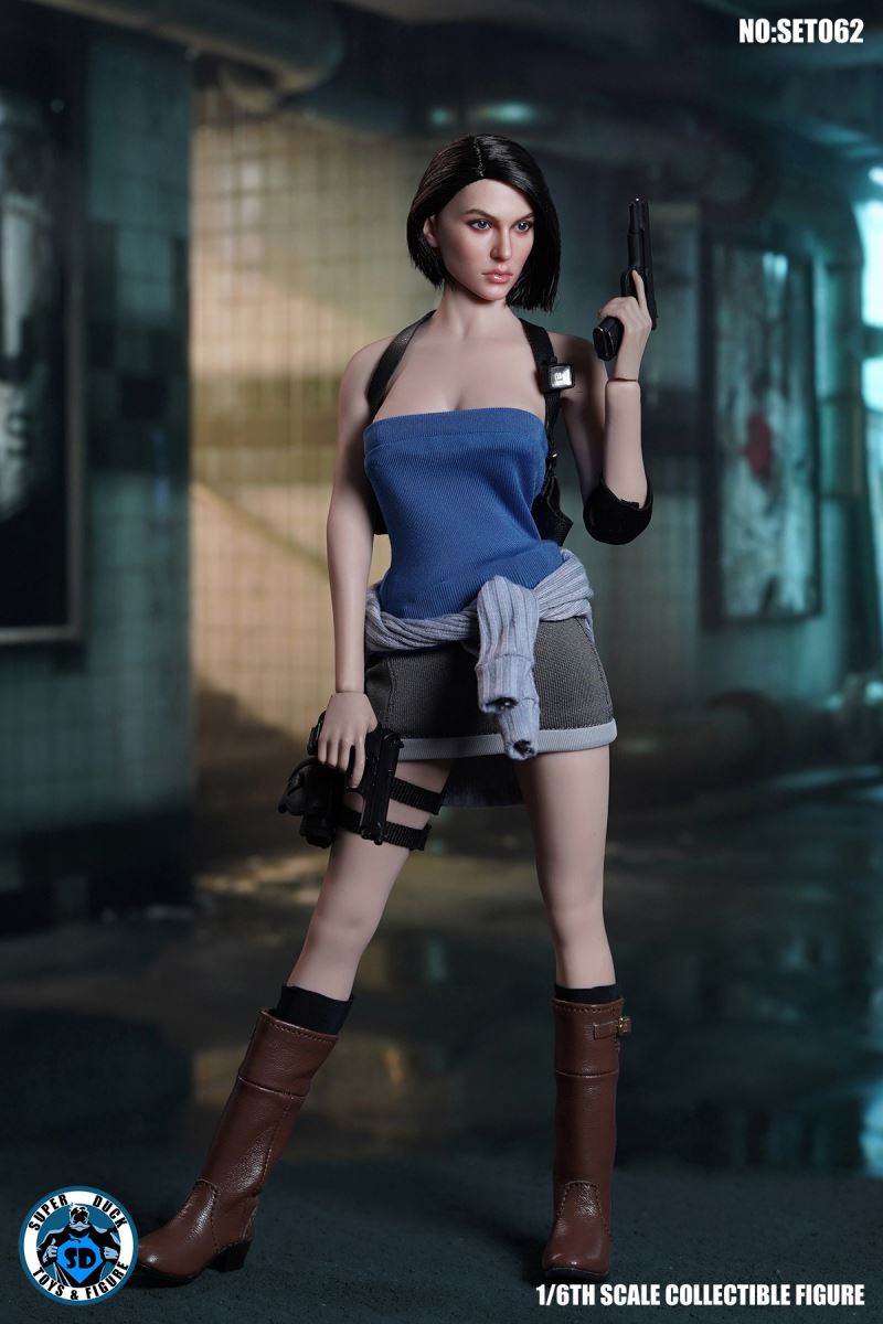 1/6 biochemical female special police (face template)