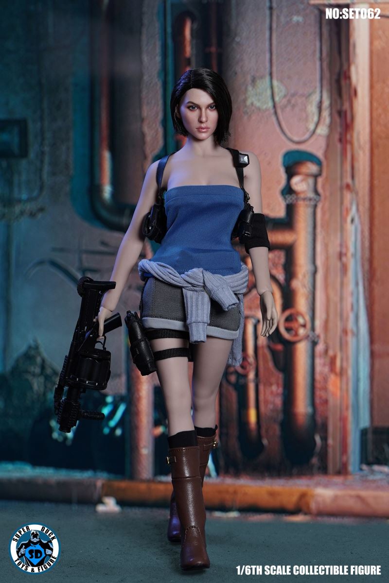 1/6 biochemical female special police (face template)