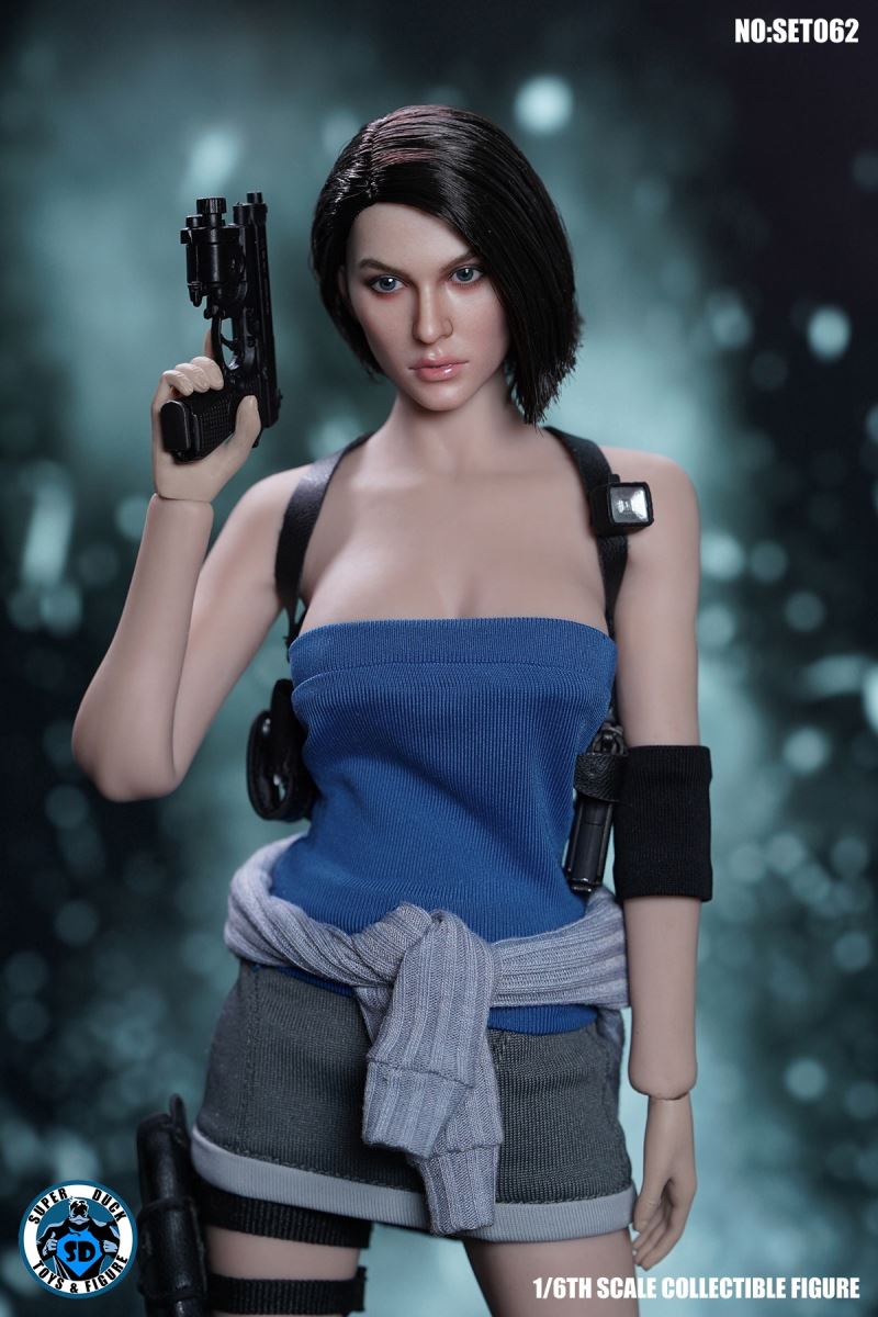 1/6 biochemical female special police (face template)