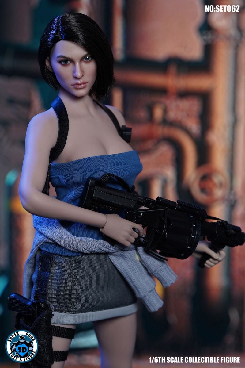 1/6 biochemical female special police (face template)