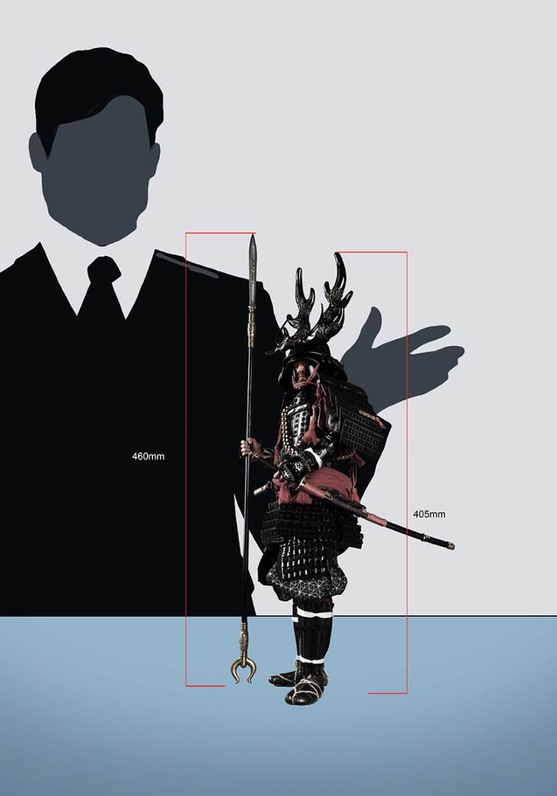 1/6 SERIES OF EMPIRES - HONDA TADAKATSU, THE STRONGEST WARRIOR