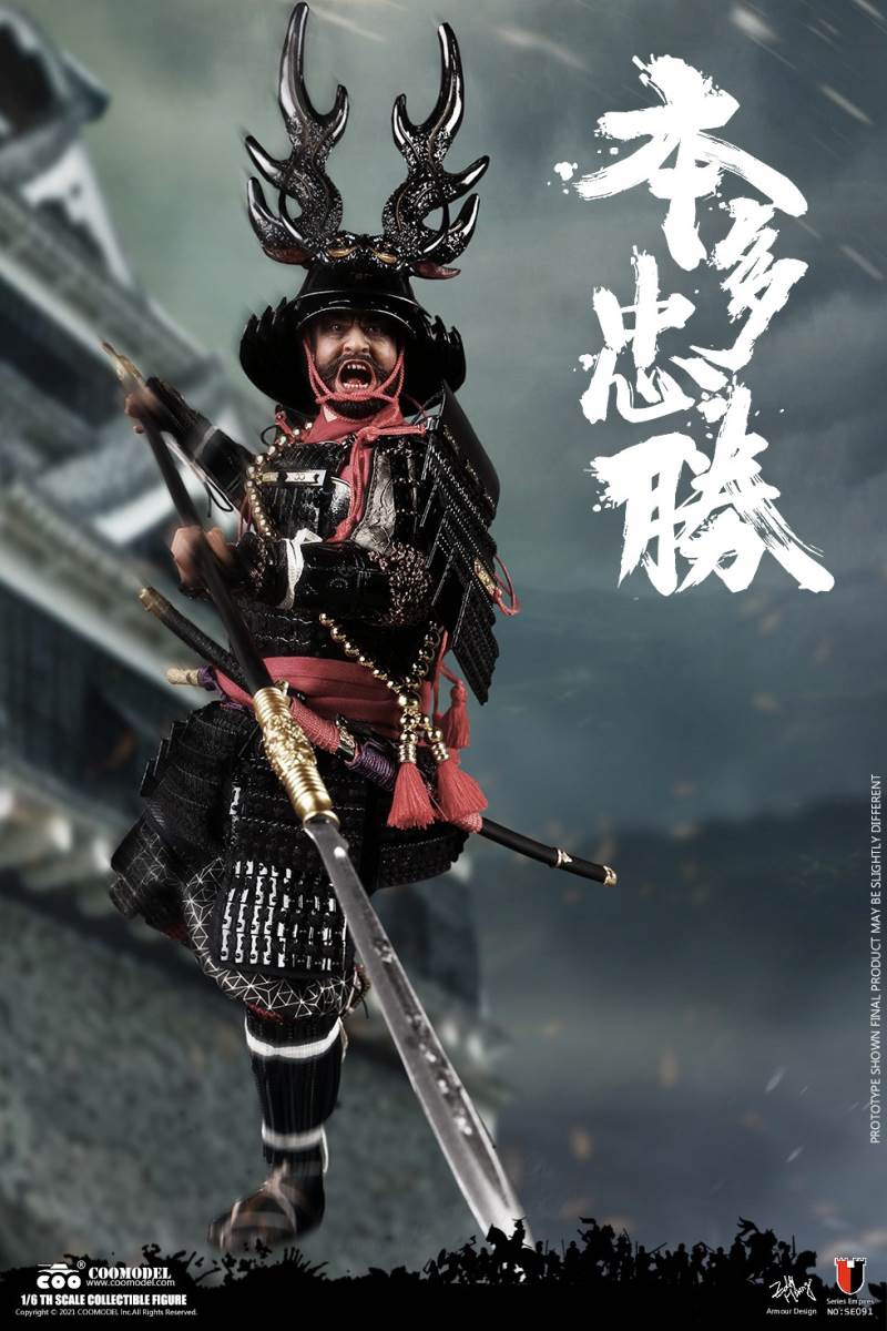 1/6 SERIES OF EMPIRES - HONDA TADAKATSU, THE STRONGEST WARRIOR