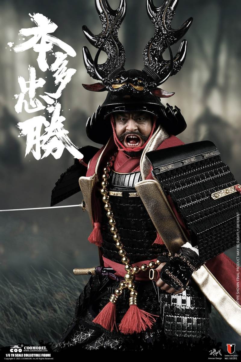 1/6 SERIES OF EMPIRES - HONDA TADAKATSU, THE STRONGEST WARRIOR