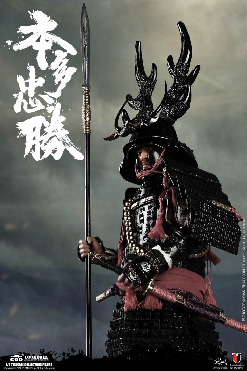 1/6 SERIES OF EMPIRES - HONDA TADAKATSU, THE STRONGEST WARRIOR