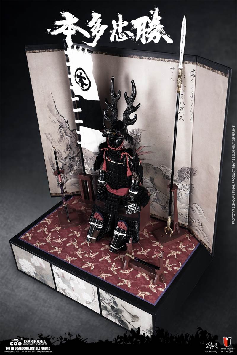 1/6 SERIES OF EMPIRES - HONDA TADAKATSU, THE STRONGEST WARRIOR