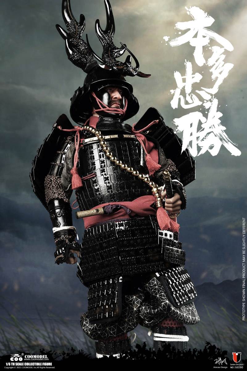 1/6 SERIES OF EMPIRES - HONDA TADAKATSU, THE STRONGEST WARRIOR