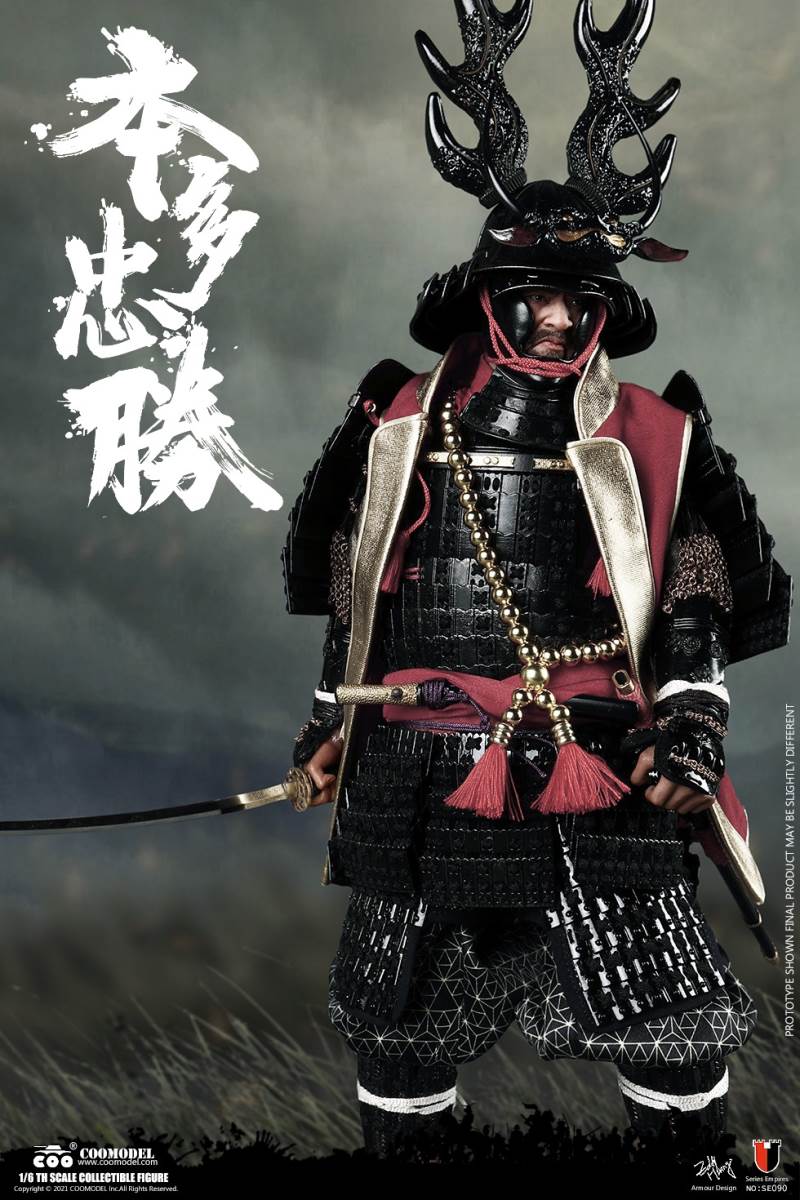 1/6 SERIES OF EMPIRES - HONDA TADAKATSU, THE STRONGEST WARRIOR