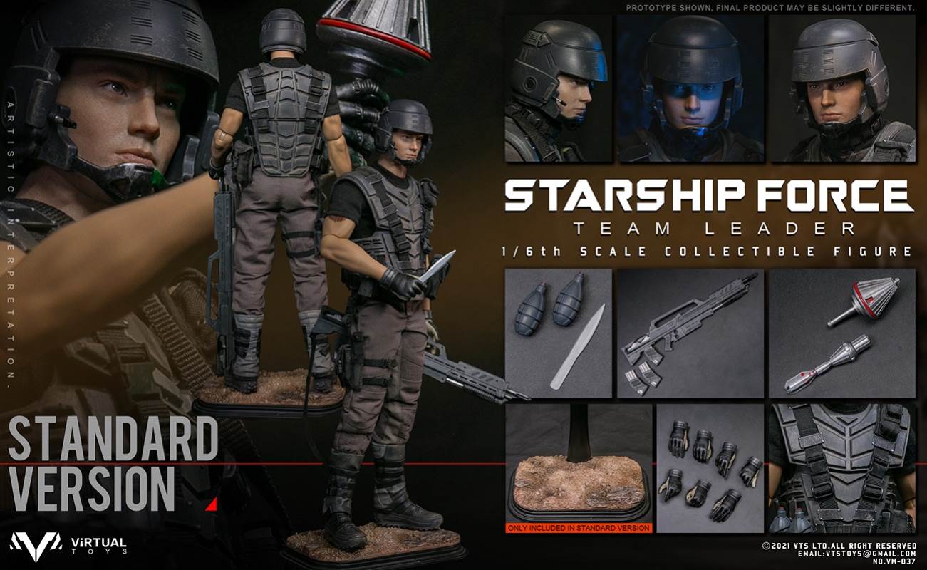 Starship Force - Team Leader（Deluxe Version） 1/6