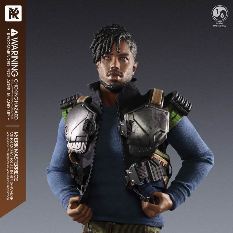 1/6 Black Panther villain Eric Leopard action figure YR012