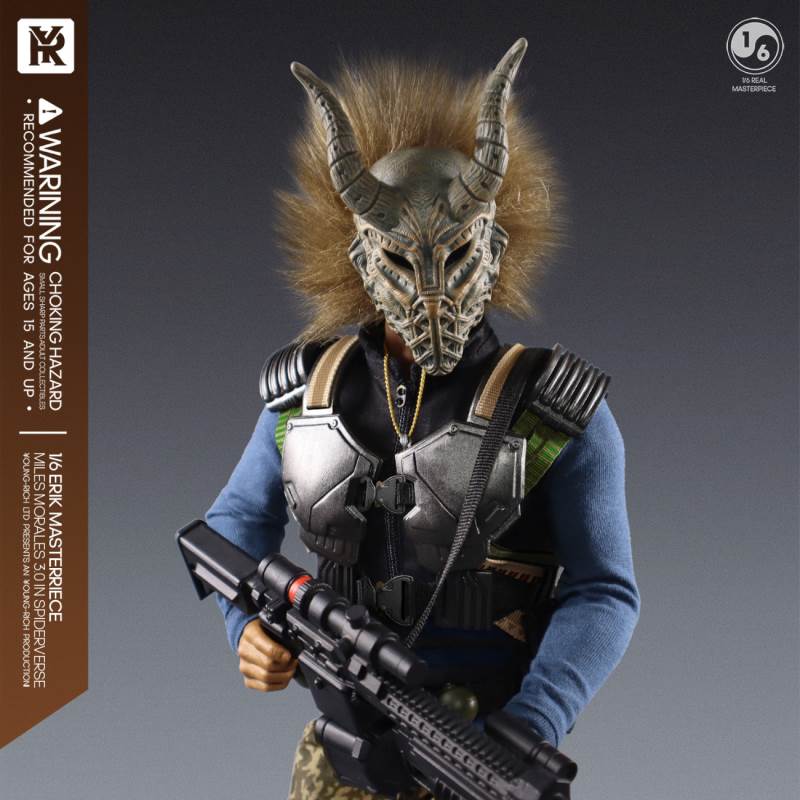 1/6 Black Panther villain Eric Leopard action figure YR012