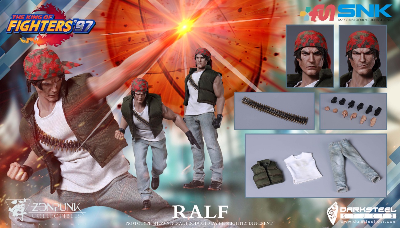 THE KING OF FIGHTERS '97 - RALF JONES Action Figure