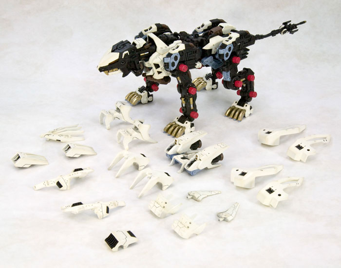 HMM ZOIDS 1/72 RZ-041 Liger Zero Marking Plus Ver