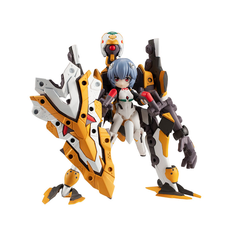 Desktop Army Rebuild of Evangelion Rei Ayanami & EVA Unit-00